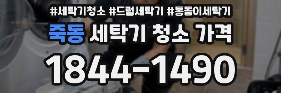 죽동 세탁기 청소 가격