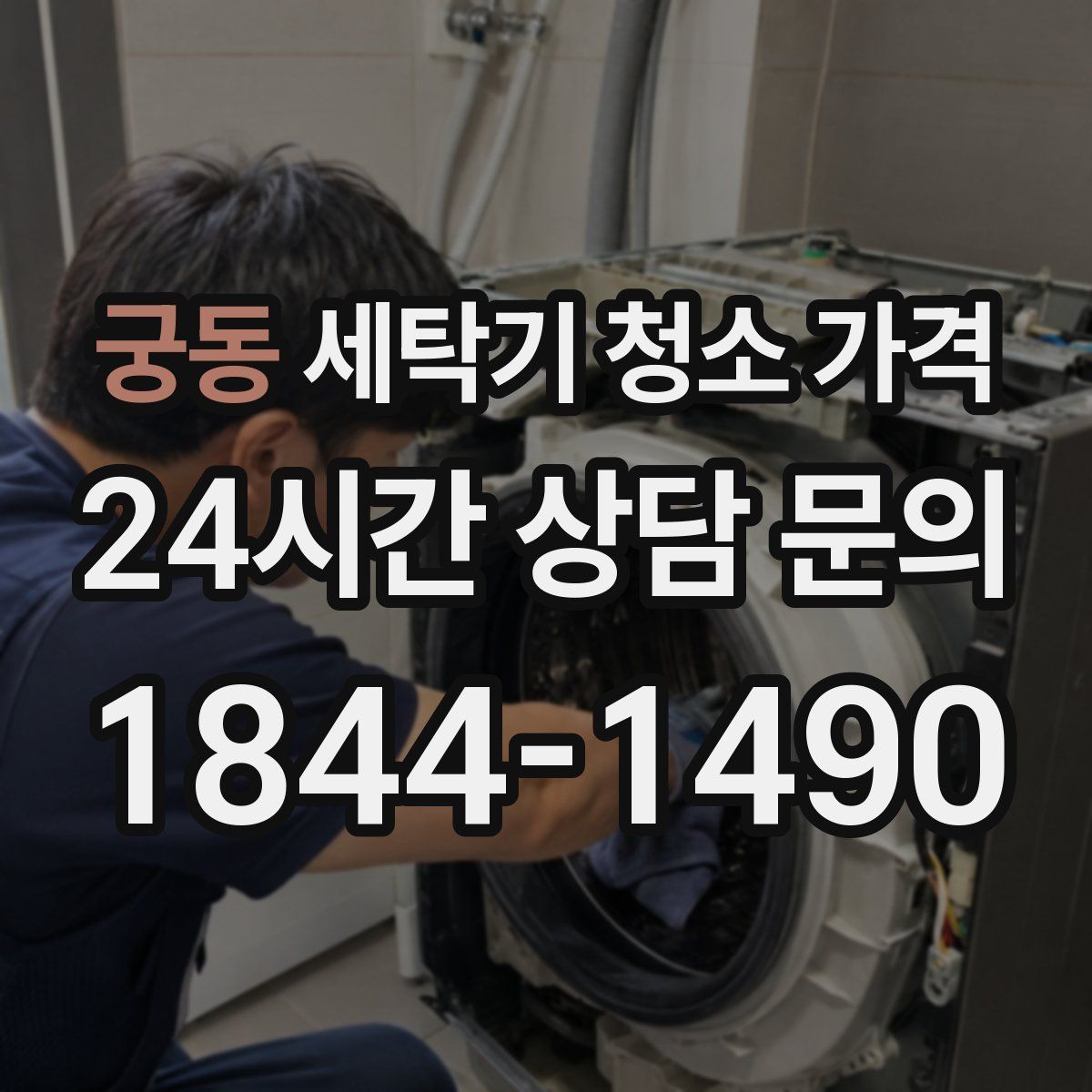 궁동 세탁기 청소 가격