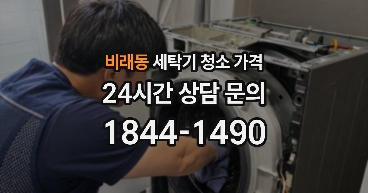 비래동 세탁기 청소 가격
