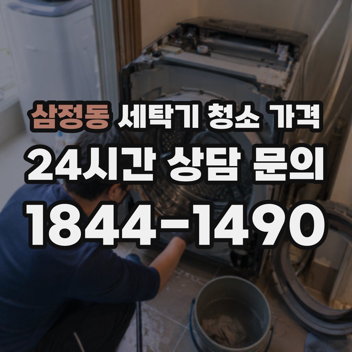 삼정동 세탁기 청소 가격