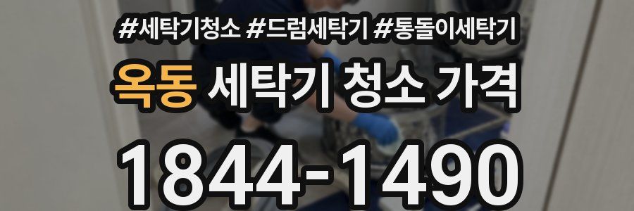 옥동 세탁기 청소 가격