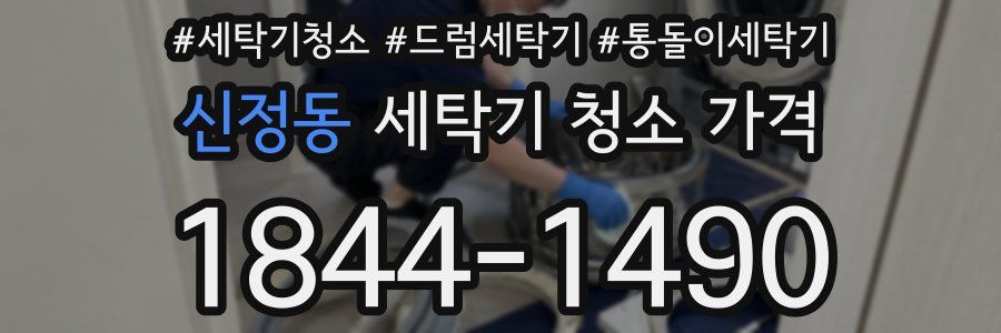 신정동 세탁기 청소 가격