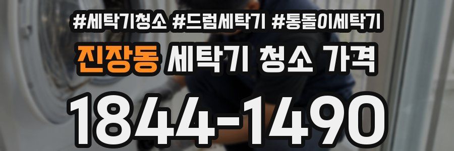 진장동 세탁기 청소 가격