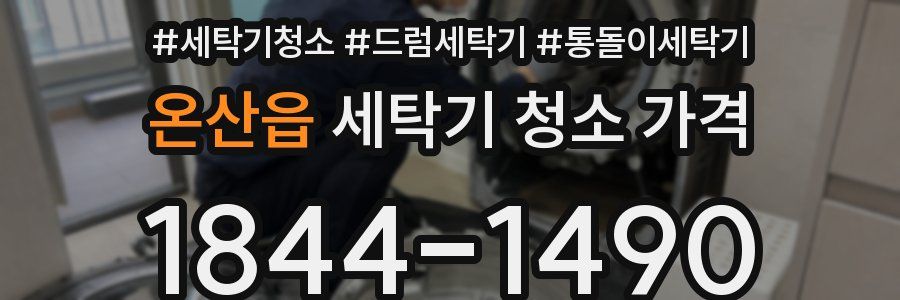 온산읍 세탁기 청소 가격