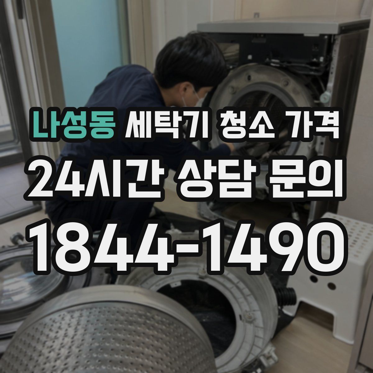 나성동 세탁기 청소 가격