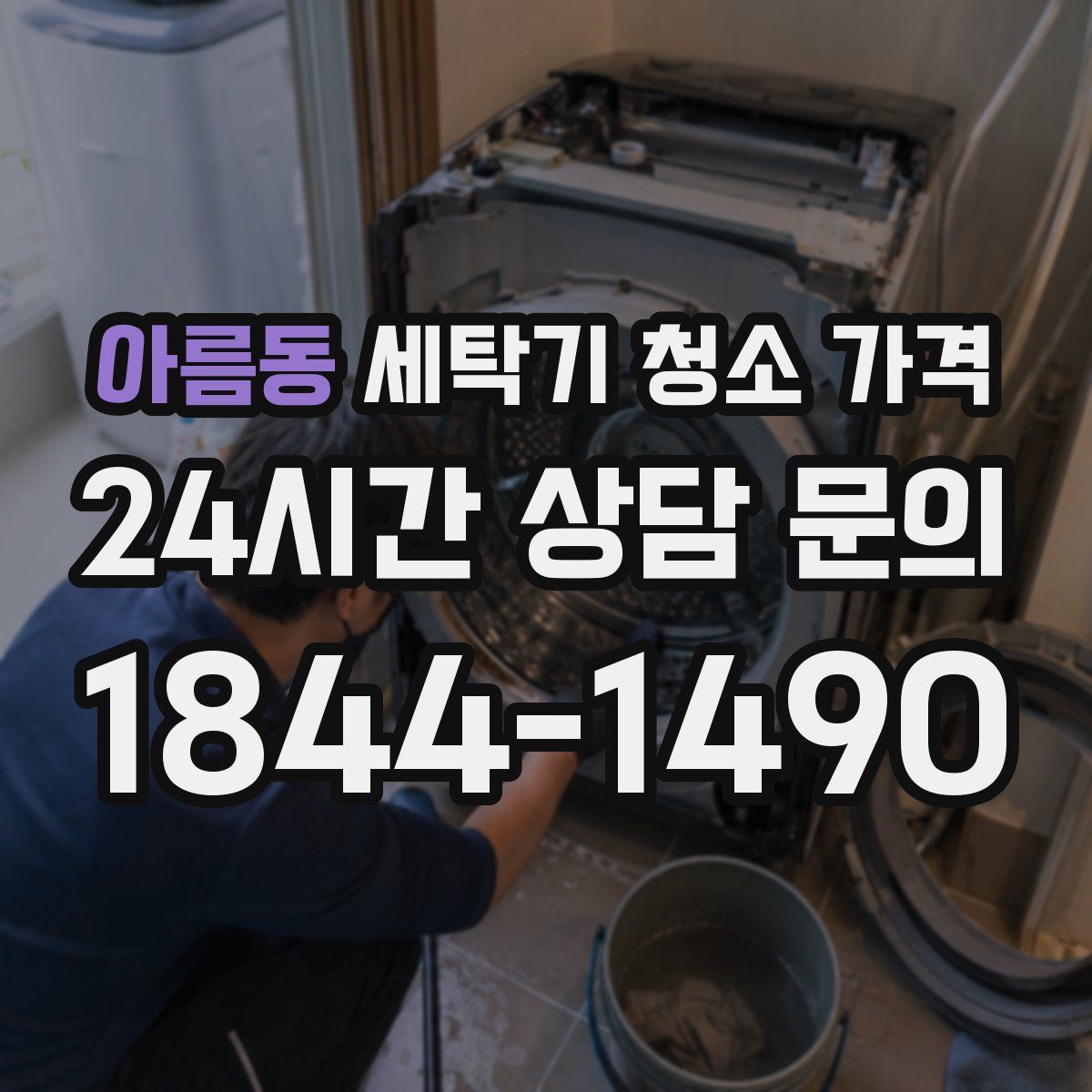 아름동 세탁기 청소 가격