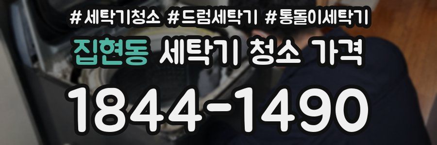집현동 세탁기 청소 가격
