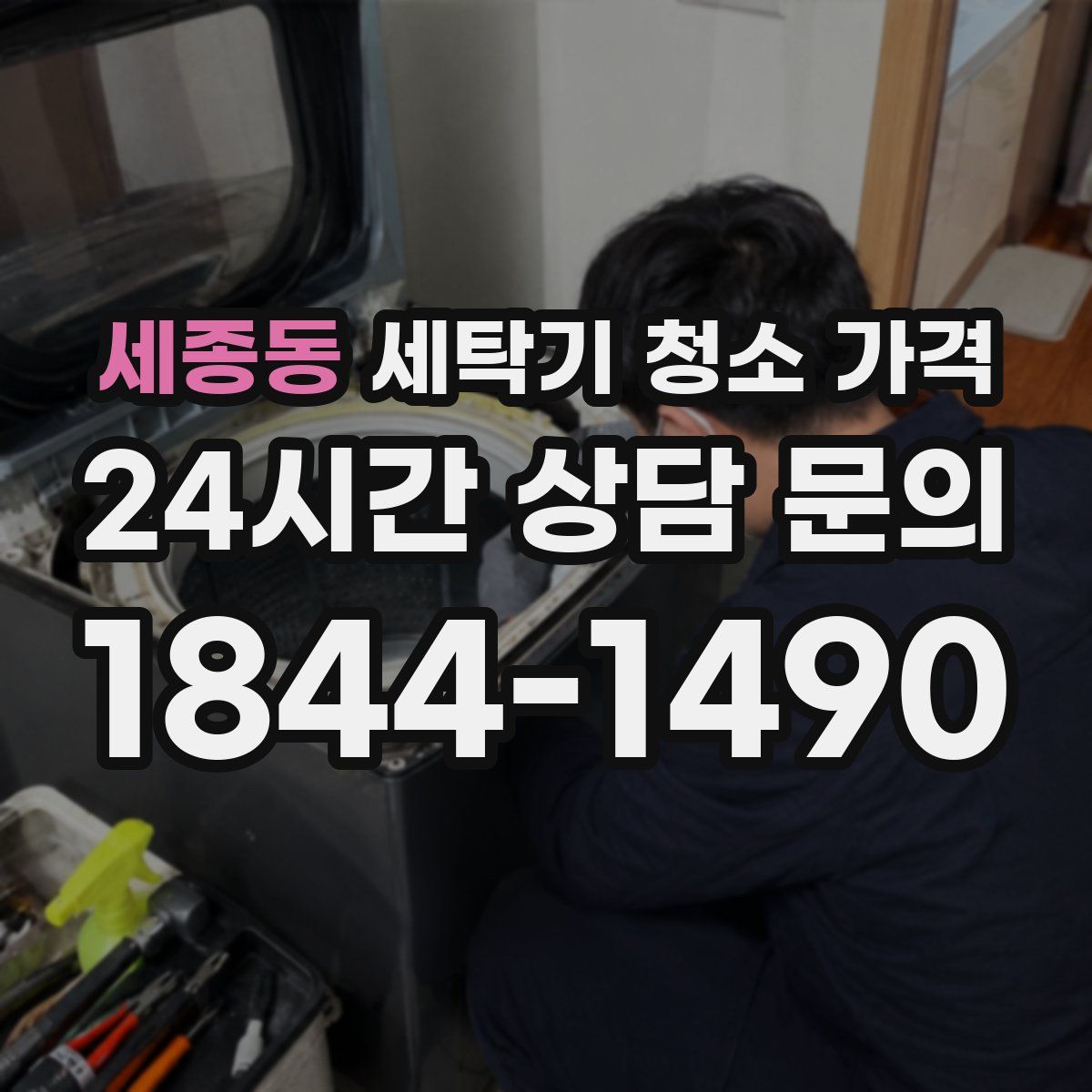 세종동 세탁기 청소 가격