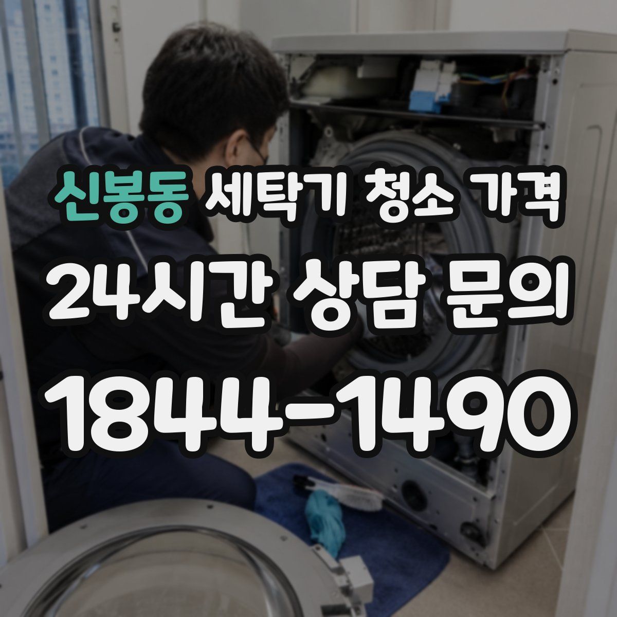 신봉동 세탁기 청소 가격
