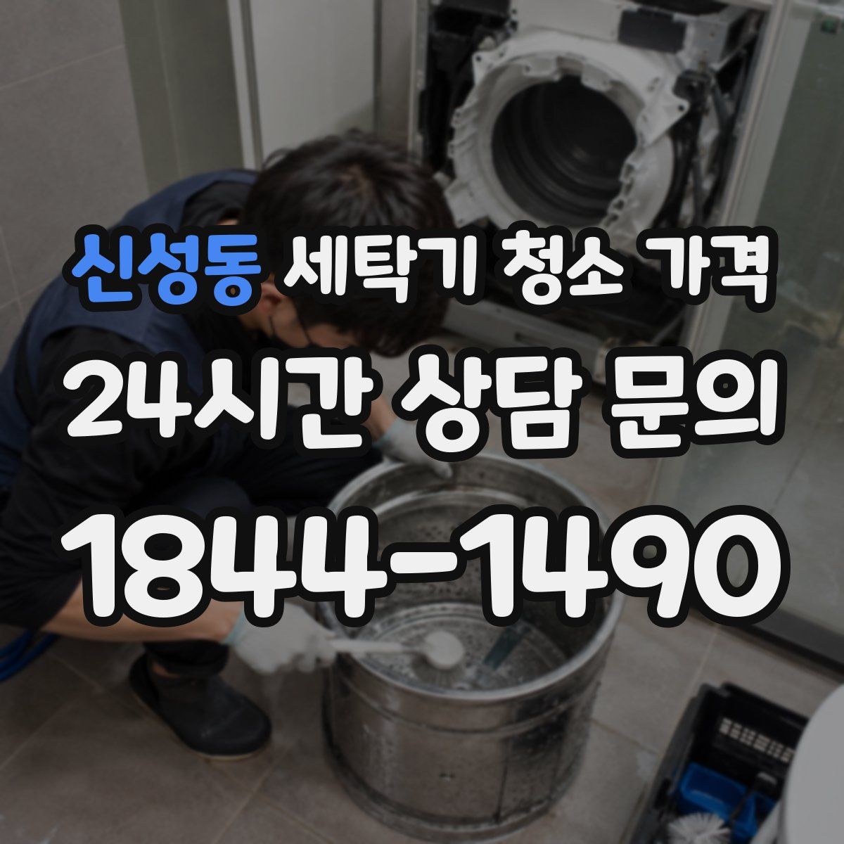 신성동 세탁기 청소 가격
