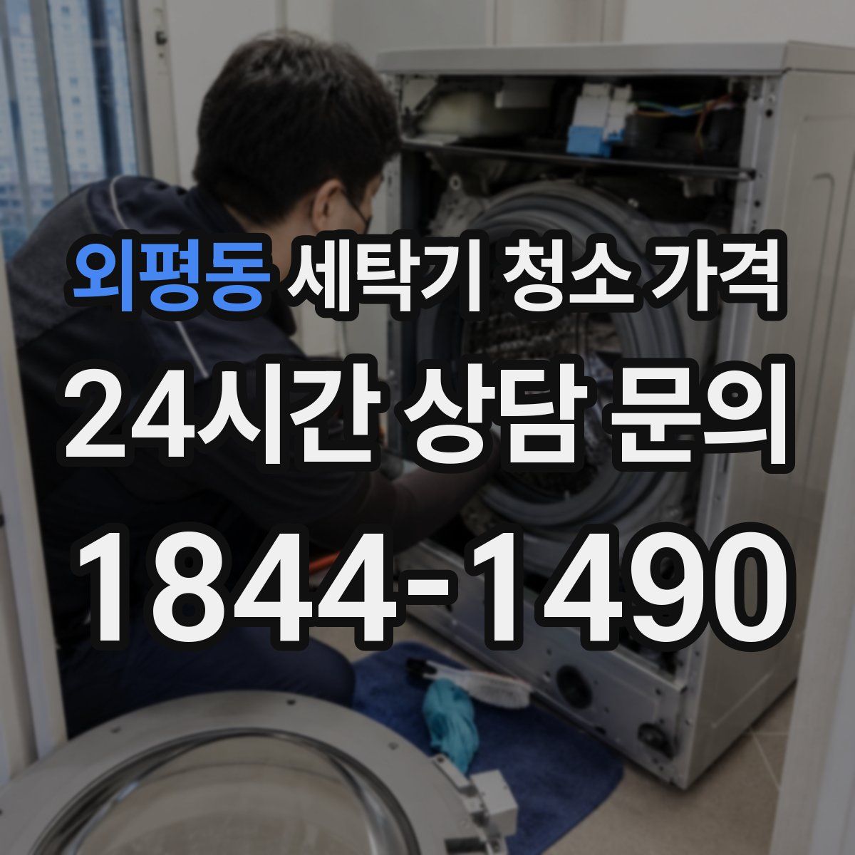 외평동 세탁기 청소 가격