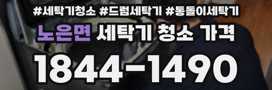노은면 세탁기 청소 가격