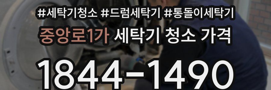 중앙로1가 세탁기 청소 가격