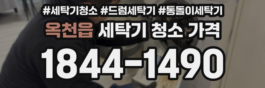 옥천읍 세탁기 청소 가격