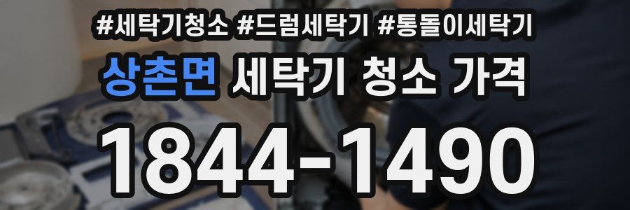 상촌면 세탁기 청소 가격