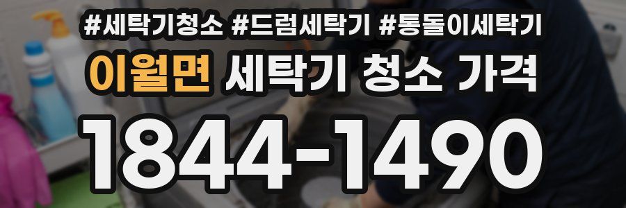 이월면 세탁기 청소 가격
