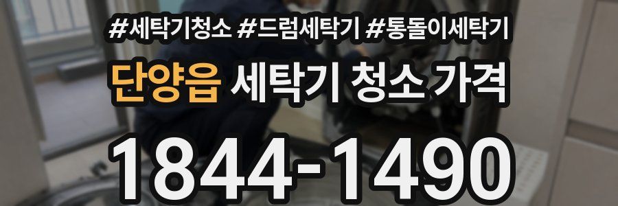 단양읍 세탁기 청소 가격