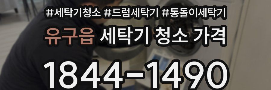 유구읍 세탁기 청소 가격