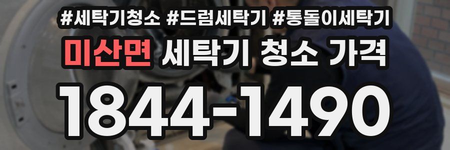 미산면 세탁기 청소 가격