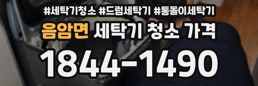 음암면 세탁기 청소 가격