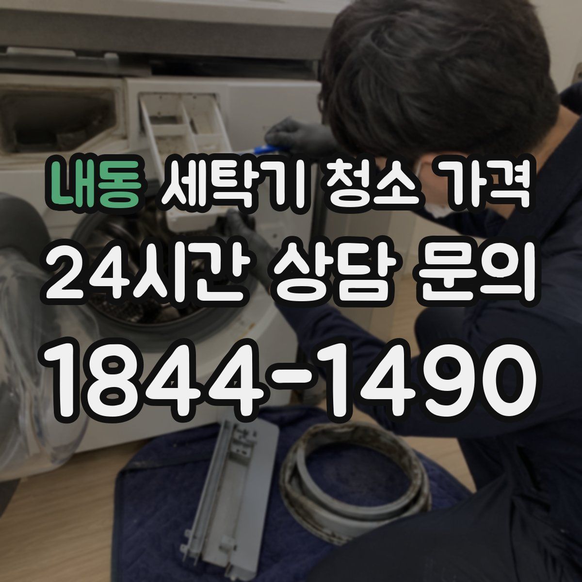 내동 세탁기 청소 가격
