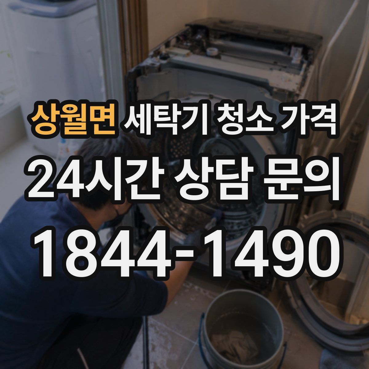 상월면 세탁기 청소 가격