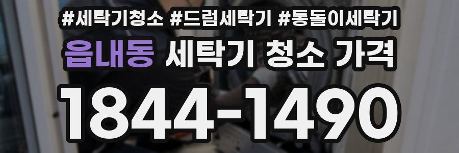 읍내동 세탁기 청소 가격