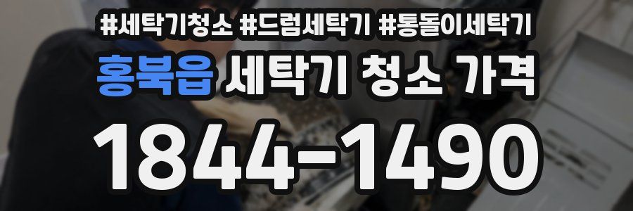 홍북읍 세탁기 청소 가격