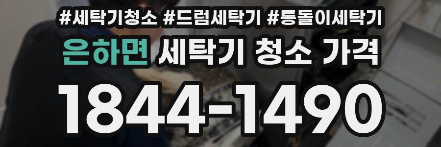 은하면 세탁기 청소 가격