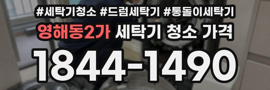 영해동2가 세탁기 청소 가격