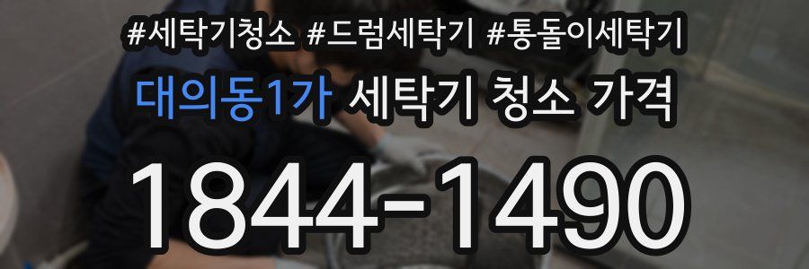 대의동1가 세탁기 청소 가격