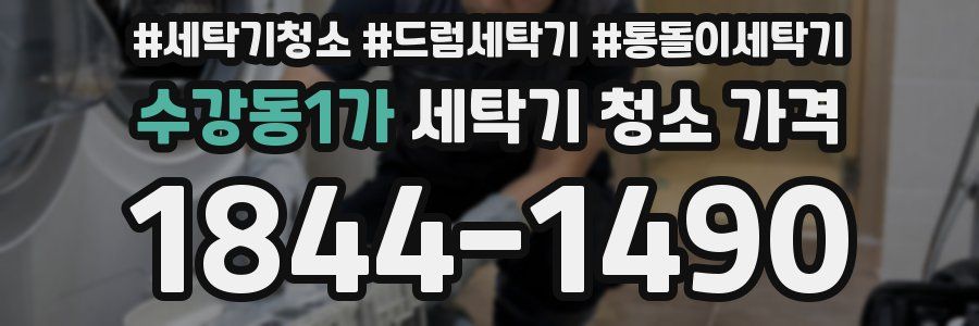 수강동1가 세탁기 청소 가격