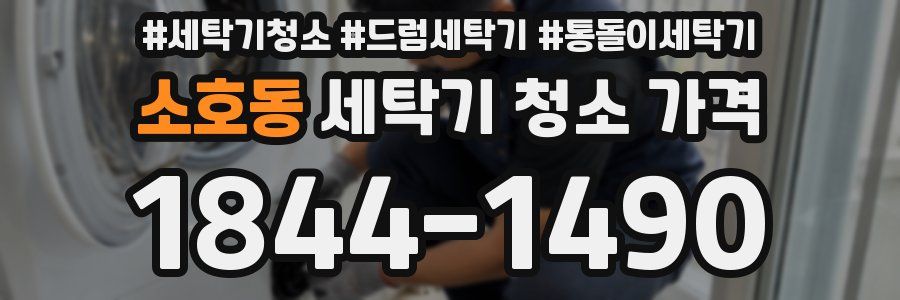 소호동 세탁기 청소 가격