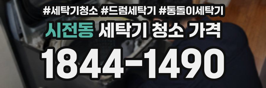 시전동 세탁기 청소 가격