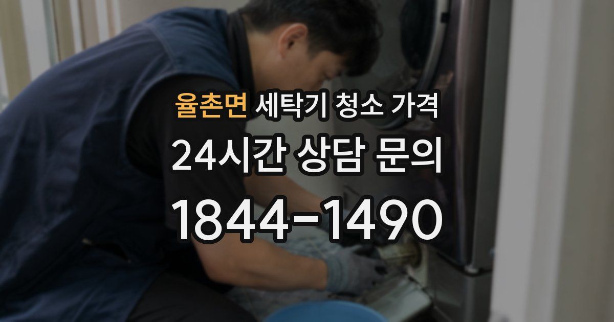 율촌면 세탁기 청소 가격
