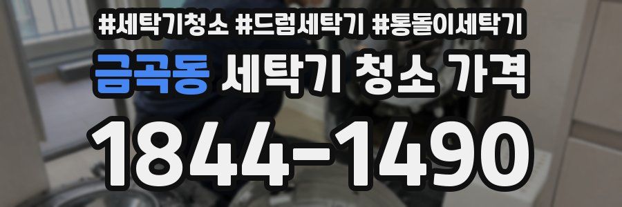 금곡동 세탁기 청소 가격