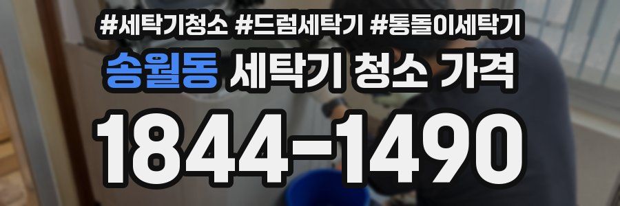 송월동 세탁기 청소 가격