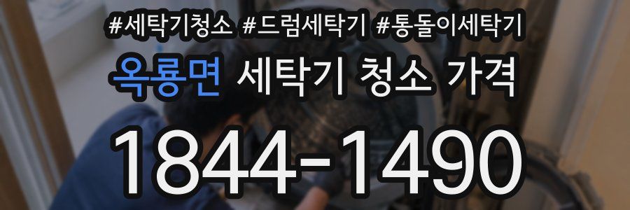 옥룡면 세탁기 청소 가격
