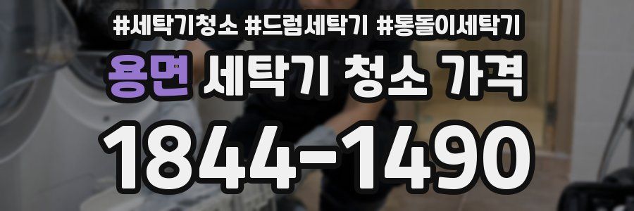 용면 세탁기 청소 가격
