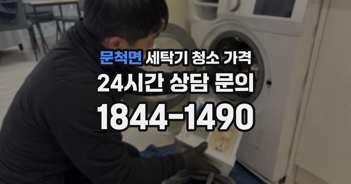 문척면 세탁기 청소 가격