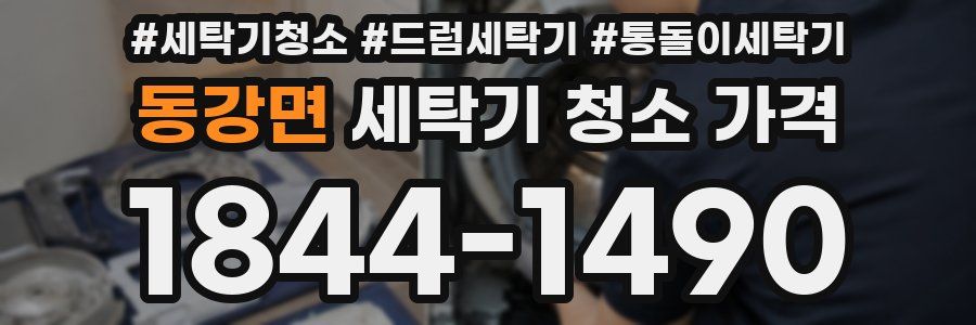 동강면 세탁기 청소 가격