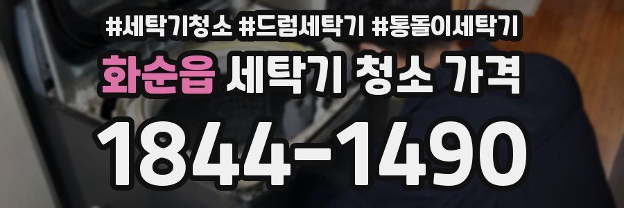 화순읍 세탁기 청소 가격