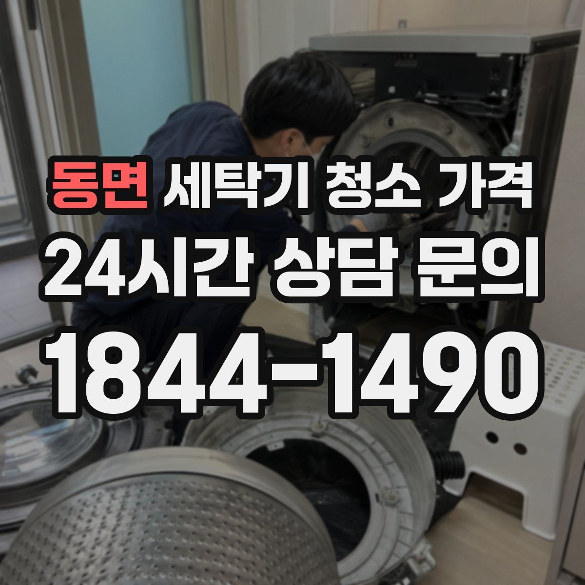 동면 세탁기 청소 가격