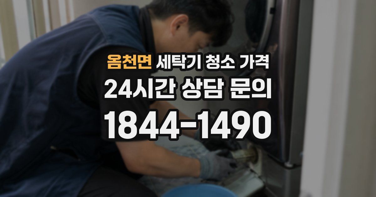 옴천면 세탁기 청소 가격