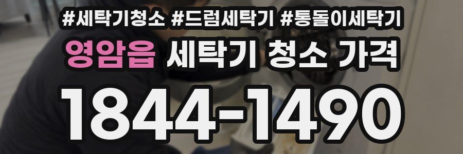 영암읍 세탁기 청소 가격