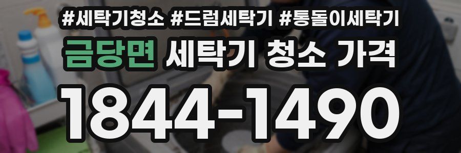 금당면 세탁기 청소 가격