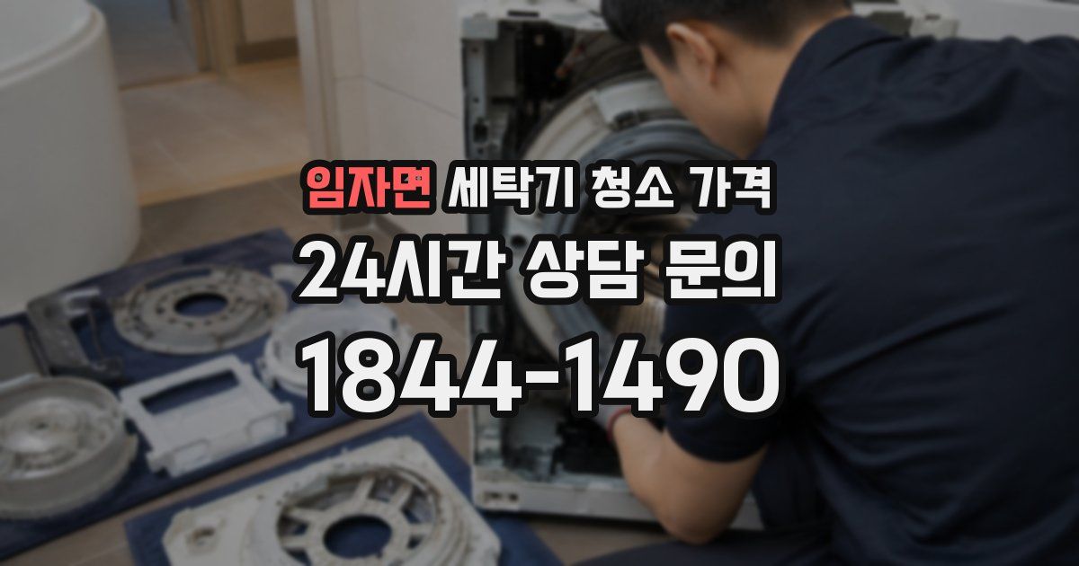 임자면 세탁기 청소 가격