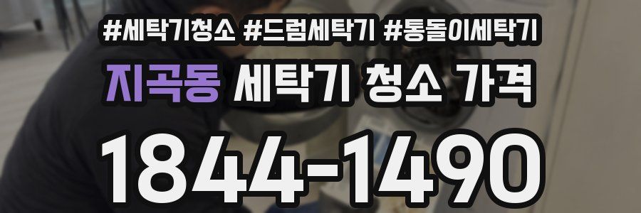 지곡동 세탁기 청소 가격