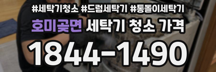 호미곶면 세탁기 청소 가격