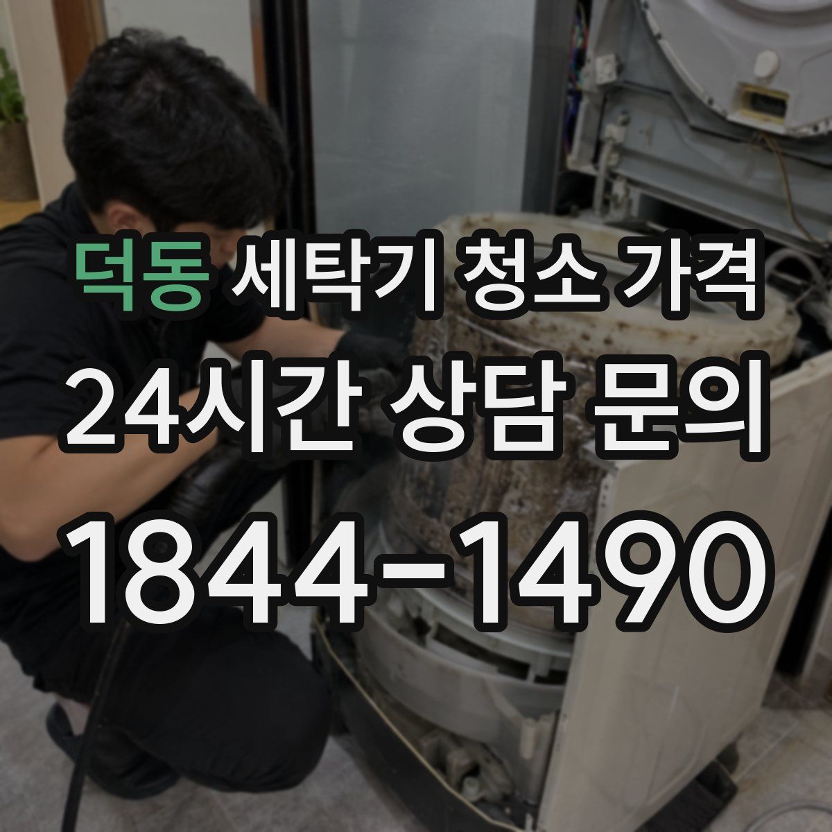덕동 세탁기 청소 가격